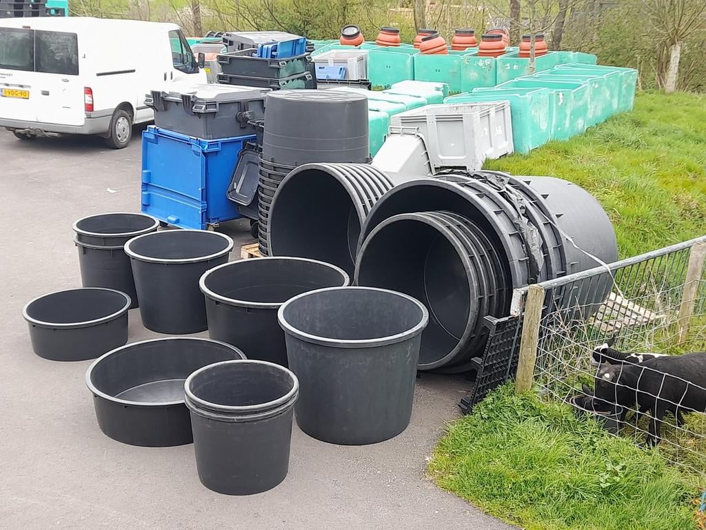 Boomkuipen / plantenbakken  / vijverbakken, Tuin en Terras, Bloembakken en Plantenbakken, Kunststof, Info@krimpen.nl, Rond, Nieuw