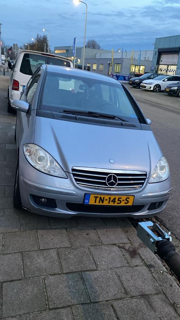 Mercedes-Benz A-Klasse 2.0 CDI A180 5DRS AUT 2007 Blauw, Auto's, Mercedes-Benz, 1280 kg, Blauw, Stoelverwarming, Diesel