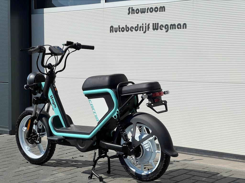 AGM Goccia GEV1200-25km-30Ah Turquoise elektrische brommer, Nieuw, Tomos