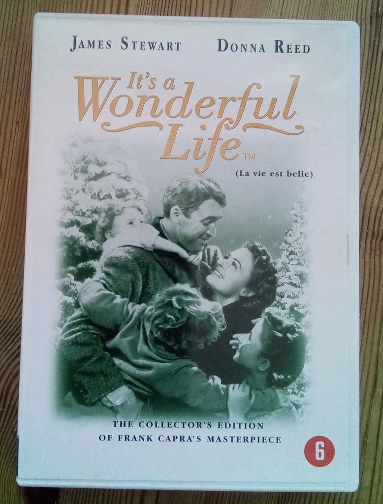 It's a Wonderful Life - James Stewart & Donna Reed, Alle leeftijden, Drama, Ophalen of Verzenden, Zo goed als nieuw