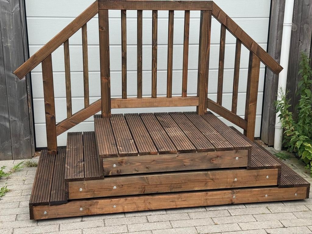 Recreatiewoningopstap, Tinyhouse, chaletopstap, caravan, Ophalen of Verzenden, Zo goed als nieuw
