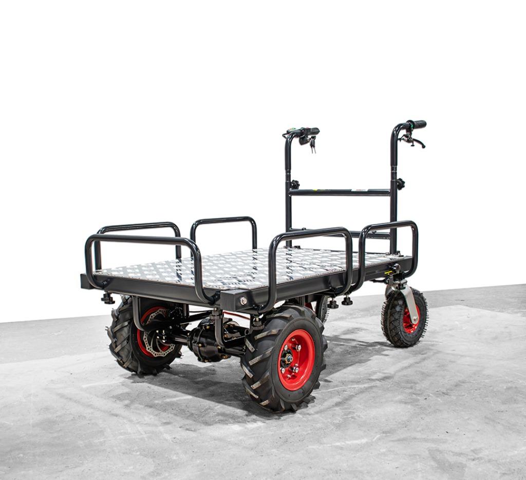 Elektrische transportwagen / plateauwagen / viskar, Doe-het-zelf en Verbouw, Transportwagens, Ophalen, Nieuw, Transportkar