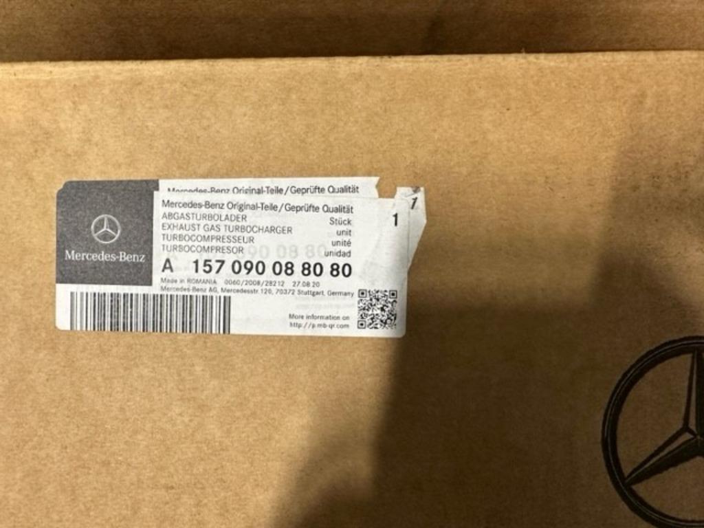 Mercedes CLS E S GL SL 63 AMG turbo rechts a1570900880, Ophalen of Verzenden, Gebruikt, Mercedes-Benz