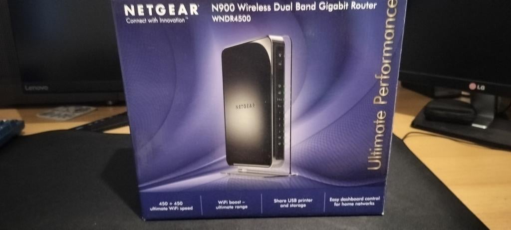 NETGEAR WNDR4500, Ophalen of Verzenden, Zo goed als nieuw