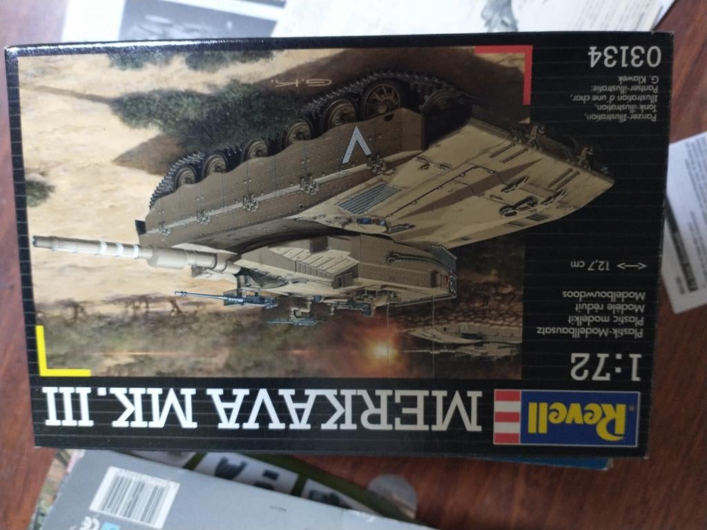 Revell Merkava MK.III 1:72 Modelbouwdoos, Ophalen, Revell, Nieuw, Tank