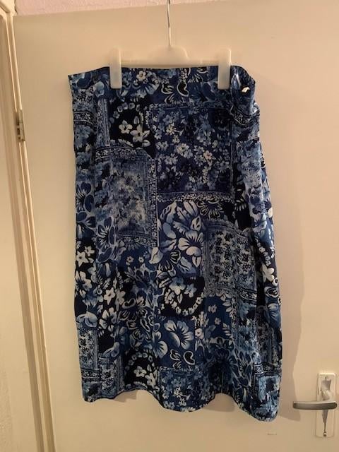 Blauw/witte rok van Setter Lady. Maat XL, Kleding | Dames, Blauw, Maat 46/48 (XL) of groter, Ophalen of Verzenden, Zo goed als nieuw