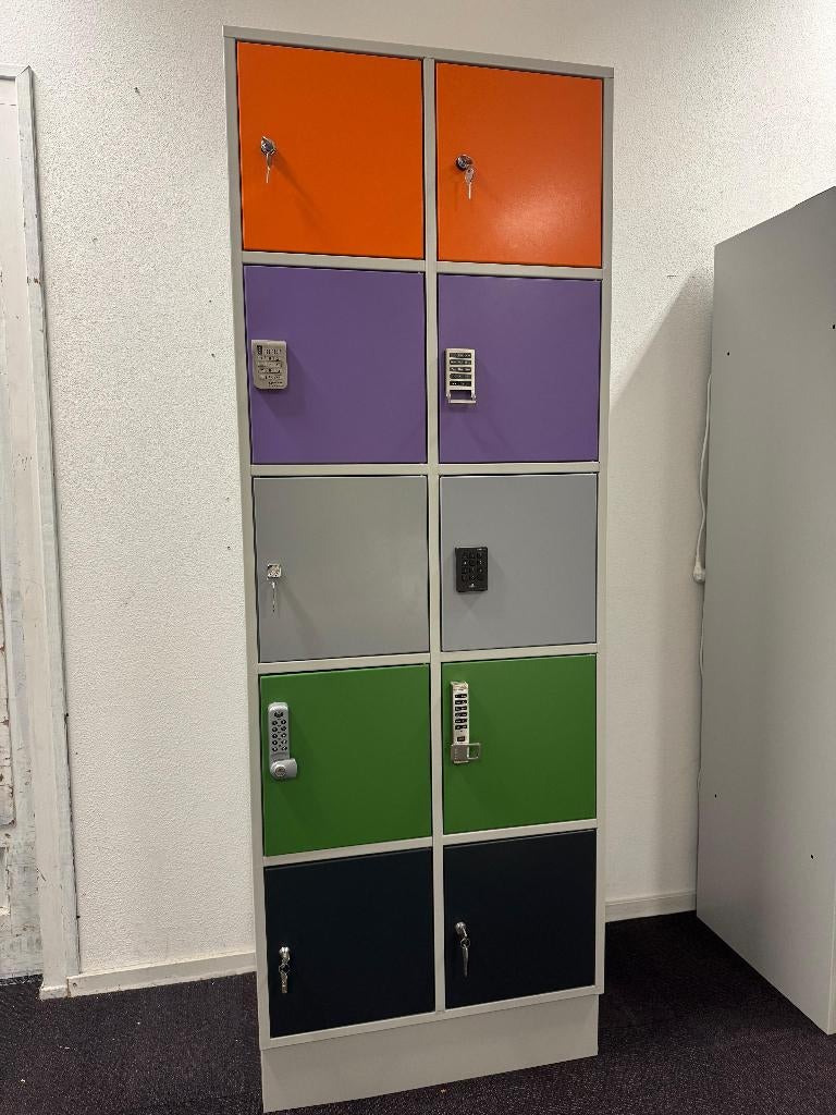 NIEUWE 10 vaks demo lockerkast, Huis en Inrichting, Kasten | Lockerkasten, Ophalen of Verzenden, Nieuw
