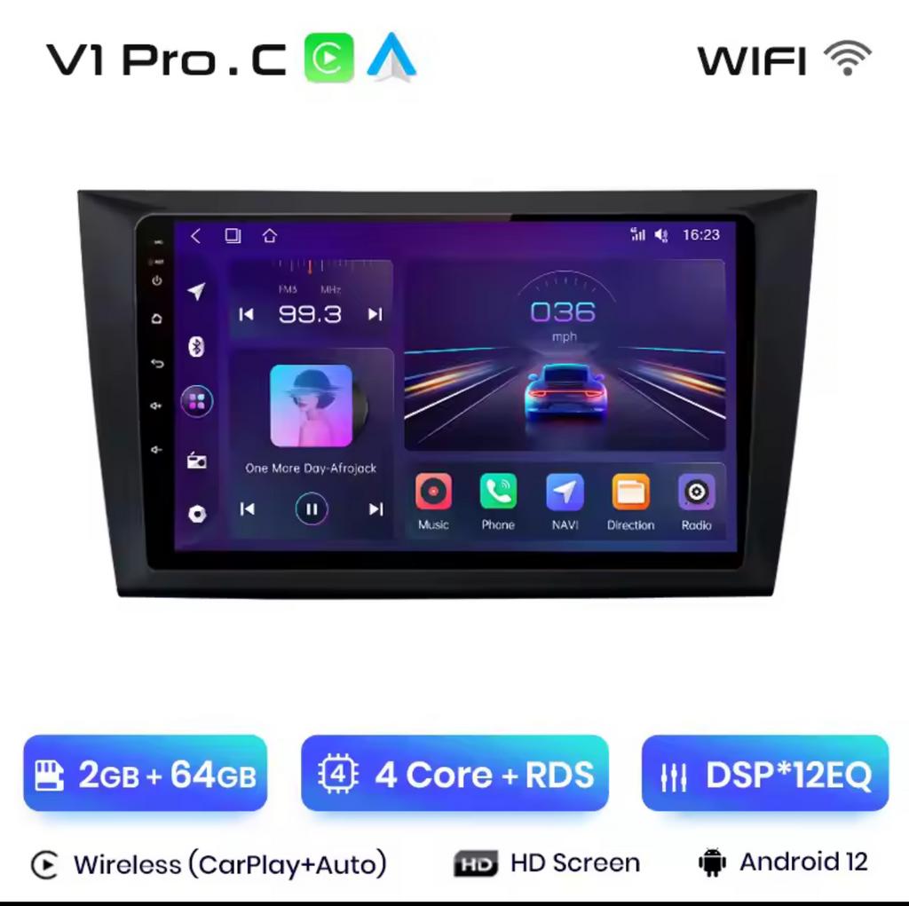 Android CarPlay VW UP RNS VW Golf 4/5/6-7Seat/polo/Passat/, Ophalen of Verzenden, Nieuw