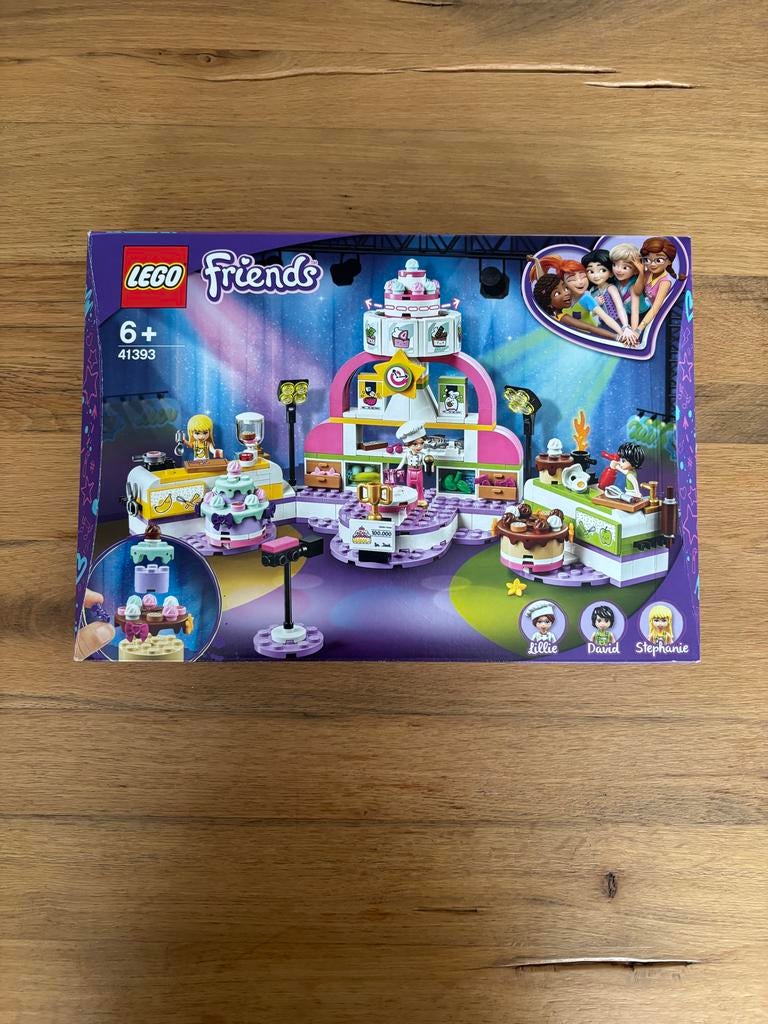 Lego Friends 41393 Bakwedstrijd - Complete Set!, Kinderen en Baby's, Speelgoed | Duplo en Lego, Ophalen of Verzenden, Zo goed als nieuw