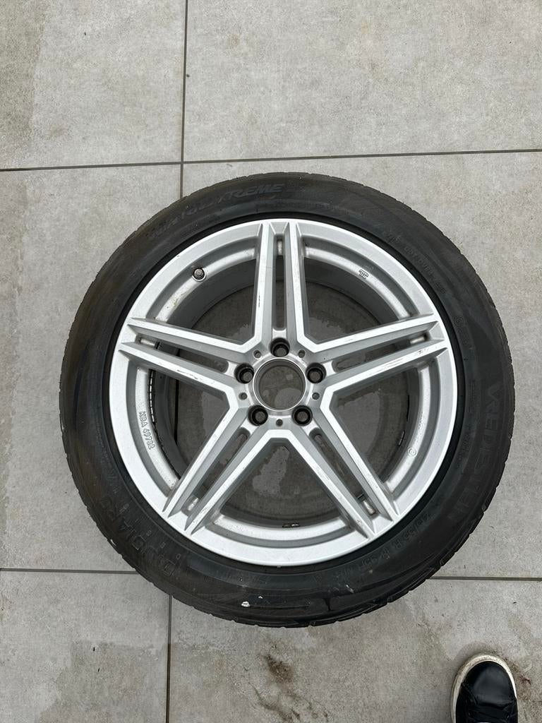Winterbanden met velg 215/55 R18, Auto-onderdelen, Banden en Velgen, Banden en Velgen, Winterbanden, 18 inch, 215 mm, Personenwagen