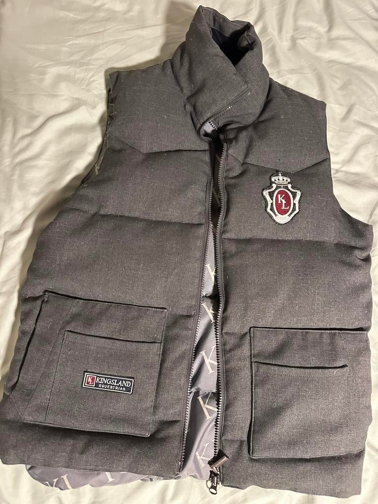 Dons bodywarmer Kingsland, Ophalen of Verzenden, Zo goed als nieuw, Maat 46 (S) of kleiner, Grijs