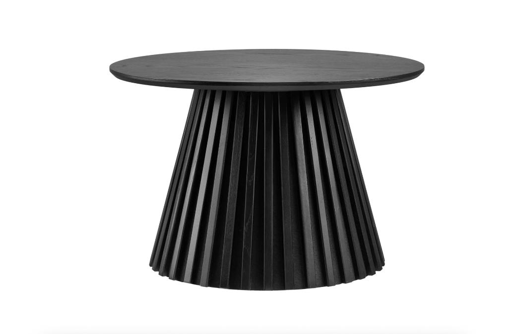 House Nordic - Salontafel Zwart Hout  Osaka | Van €349, nu, 100 tot 150 cm, Glas, House Nordic, House Nordic