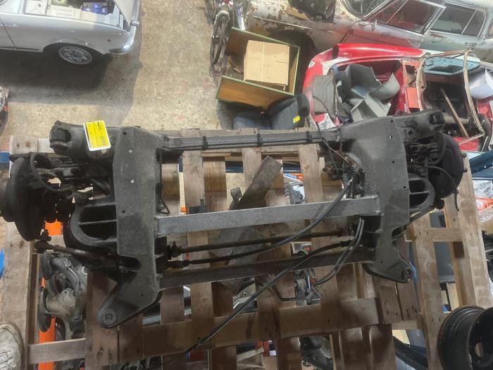 Subframe van een Alfa Romeo Spider