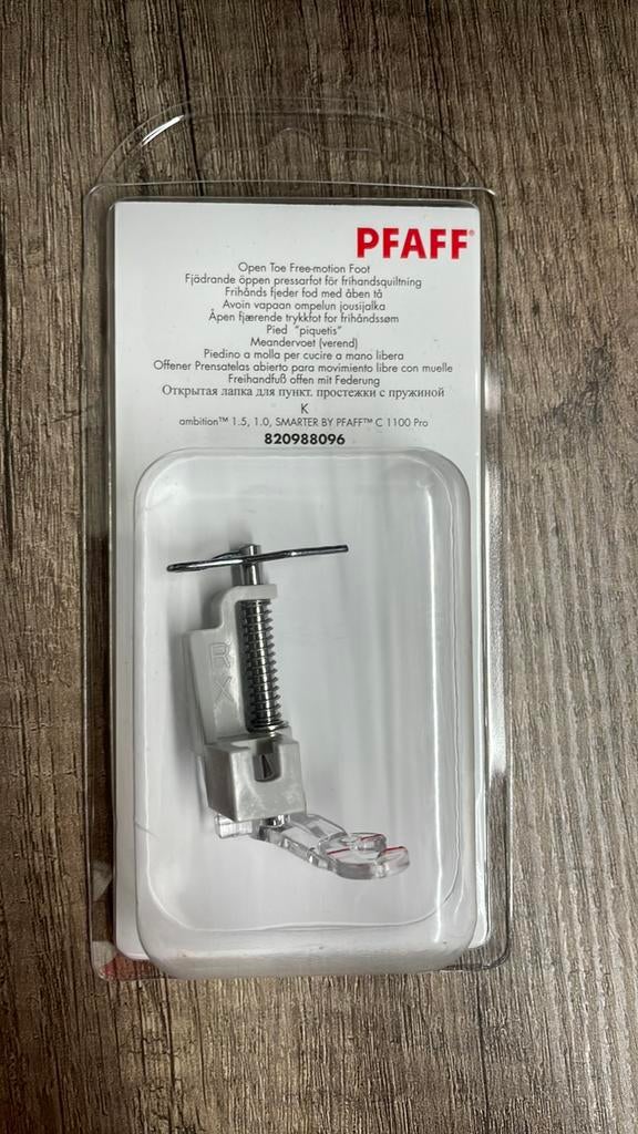 Orginele pfaff meandervoet (naaien uit de vrije hand), Ophalen of Verzenden, Nieuw, Naaimachine, Pfaff