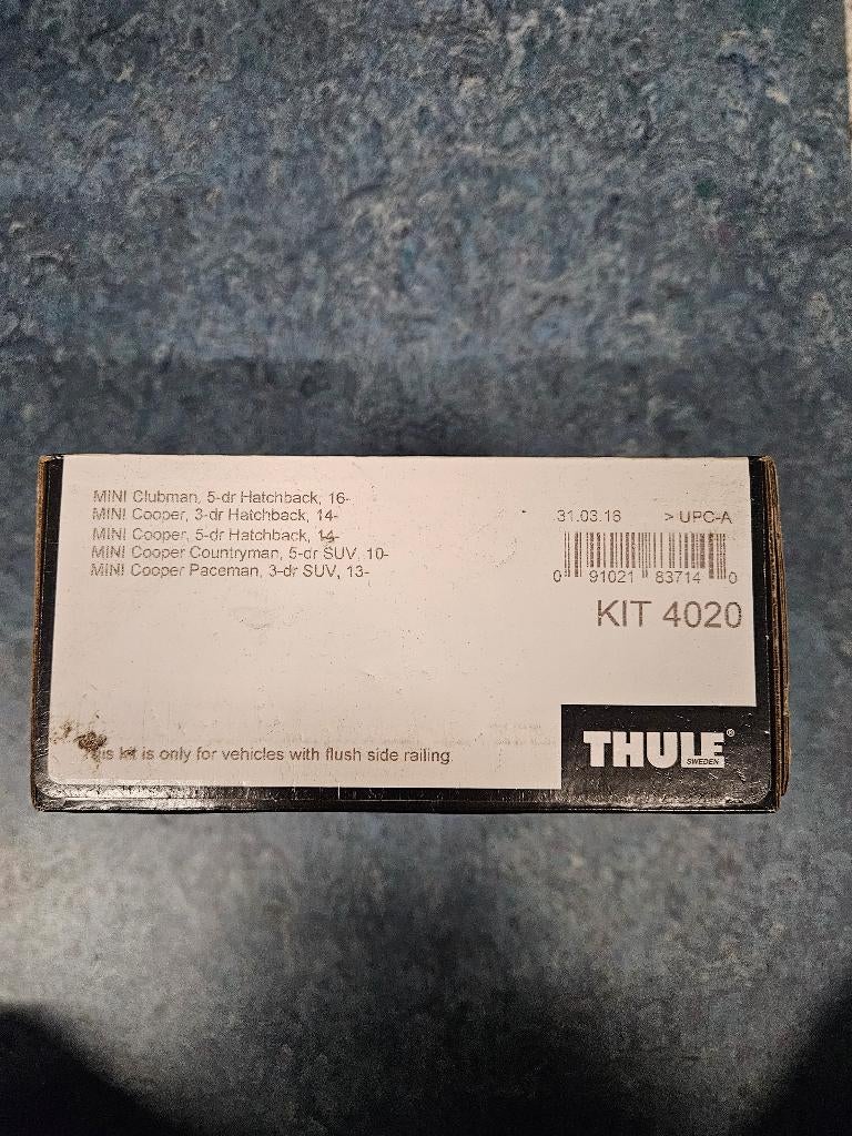 Thule Dakdrager Kit 4020, Auto diversen, Dakdragers, Ophalen of Verzenden, Nieuw