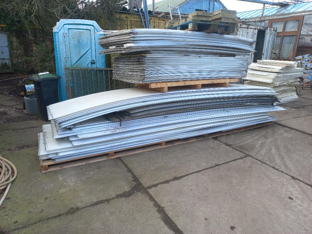 Grote Partijen Polycarbonaat  kunststof platen 0612954942, Ophalen, Zo goed als nieuw, Overige materialen, Minder dan 20 mm