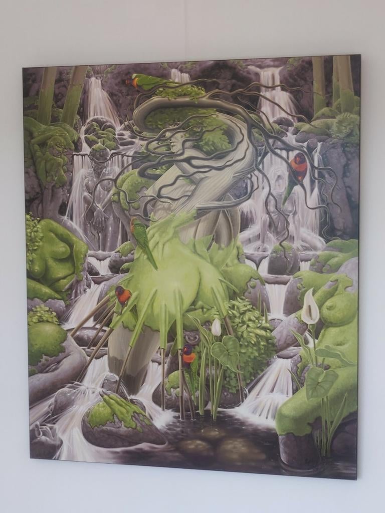 Schilderij Mother Nature van Randy van Lingen, Antiek en Kunst, Ophalen