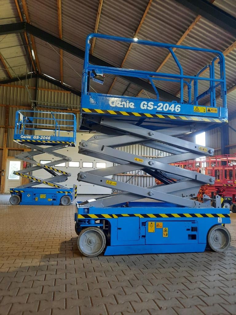 Genie GS2046 en GS2032 schaarhoogwerker bj 2012  hoogwerke, Zakelijke goederen, Ophalen
