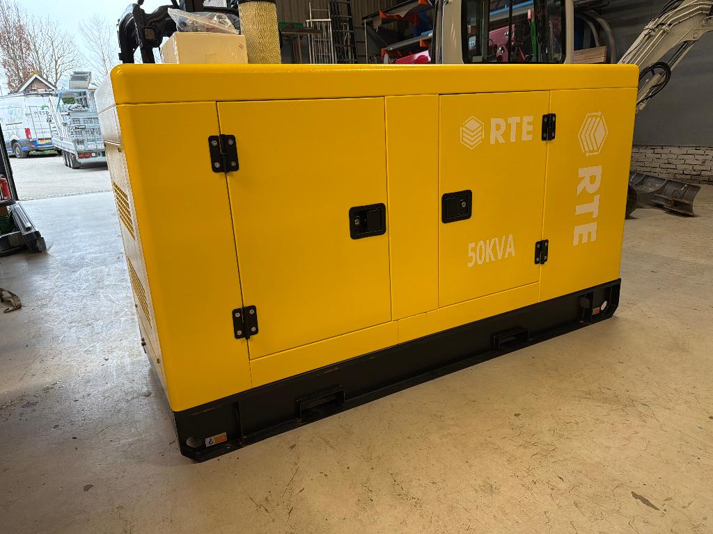 RTE 2025 50 kVA generator / Te Huur / Te Koop, Ophalen, Nieuw, 30 kVA of meer, Elektrisch startend