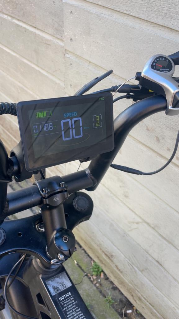 Fatbike H6C display (opvoerbaar), Verzenden, Zo goed als nieuw