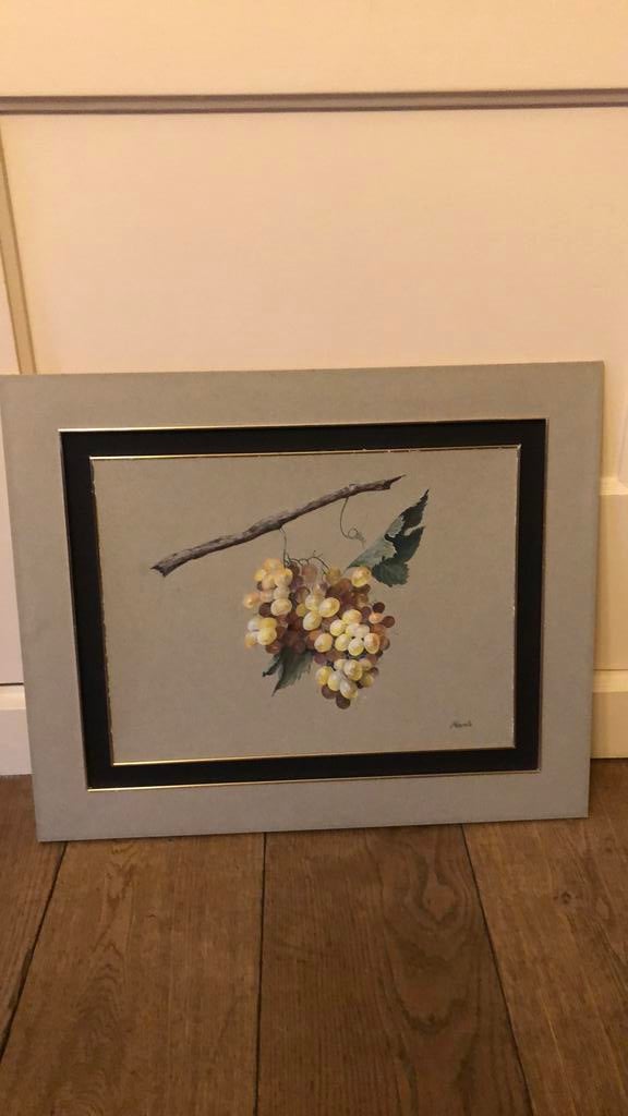 Oude aquarel, Antiek en Kunst, Kunst | Schilderijen | Klassiek, Ophalen of Verzenden
