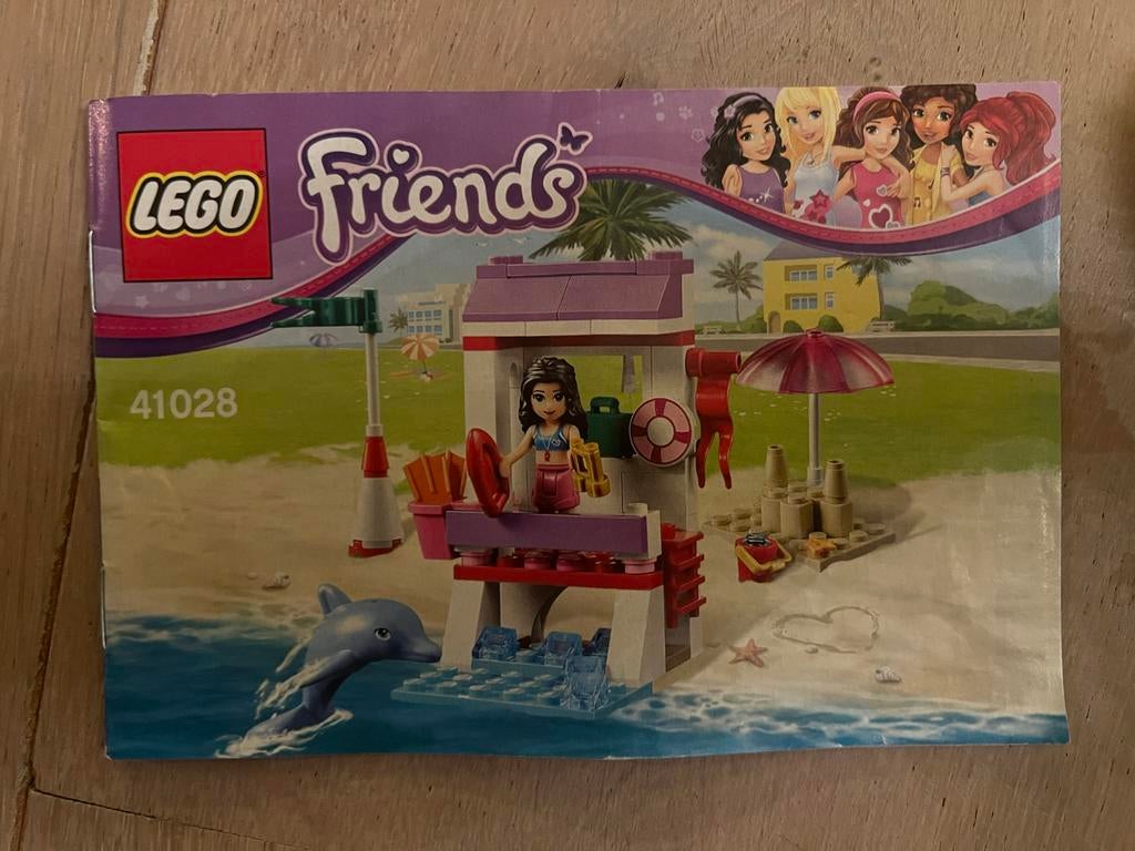 Lego Friends 41028 Mia's Reddingspost, Ophalen of Verzenden, Zo goed als nieuw, Complete set, Lego