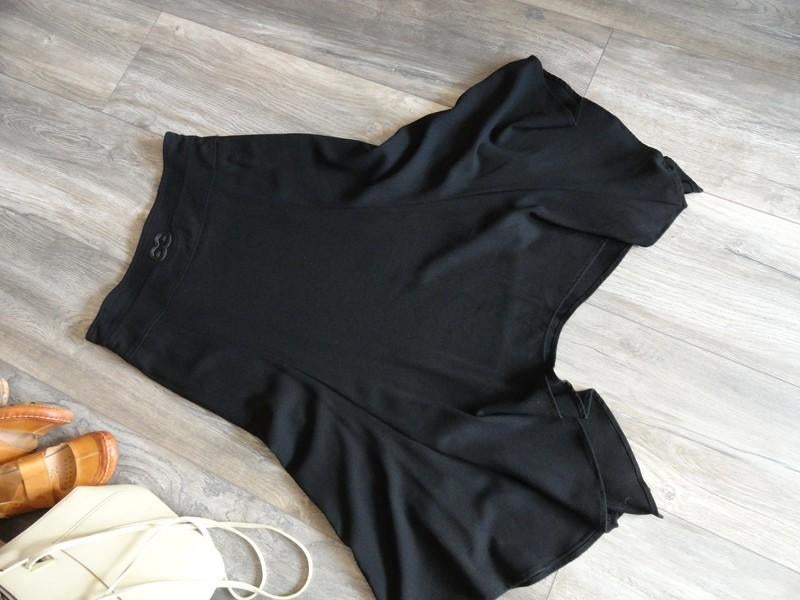 ESCADA asymmetrische punten rok maat 44 = 42 44, Verzenden, Zwart, Maat 42/44 (L), Zo goed als nieuw