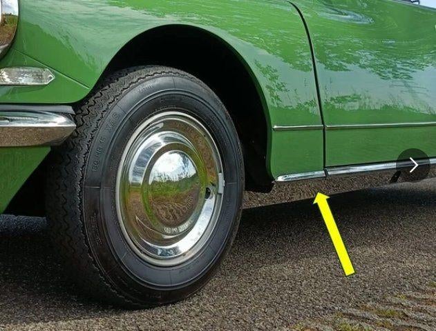 Dorpelplaten Mat ID & DS RVS Citroen ID DS Berline en Break, Citroën, JeePee, Nieuw, Ophalen of Verzenden