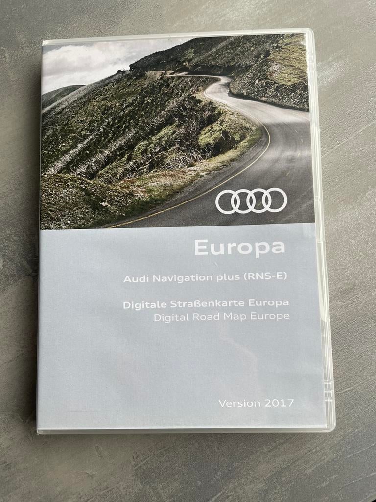 Audi RNS-E / RNSE navigatie dvd 2017 origineel, Ophalen, Gebruikt, West-Europa, Update