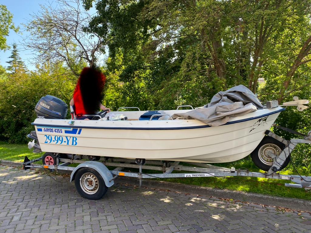 Ryds 435, Ophalen, Gebruikt, 30 tot 50 pk, Buitenboordmotor