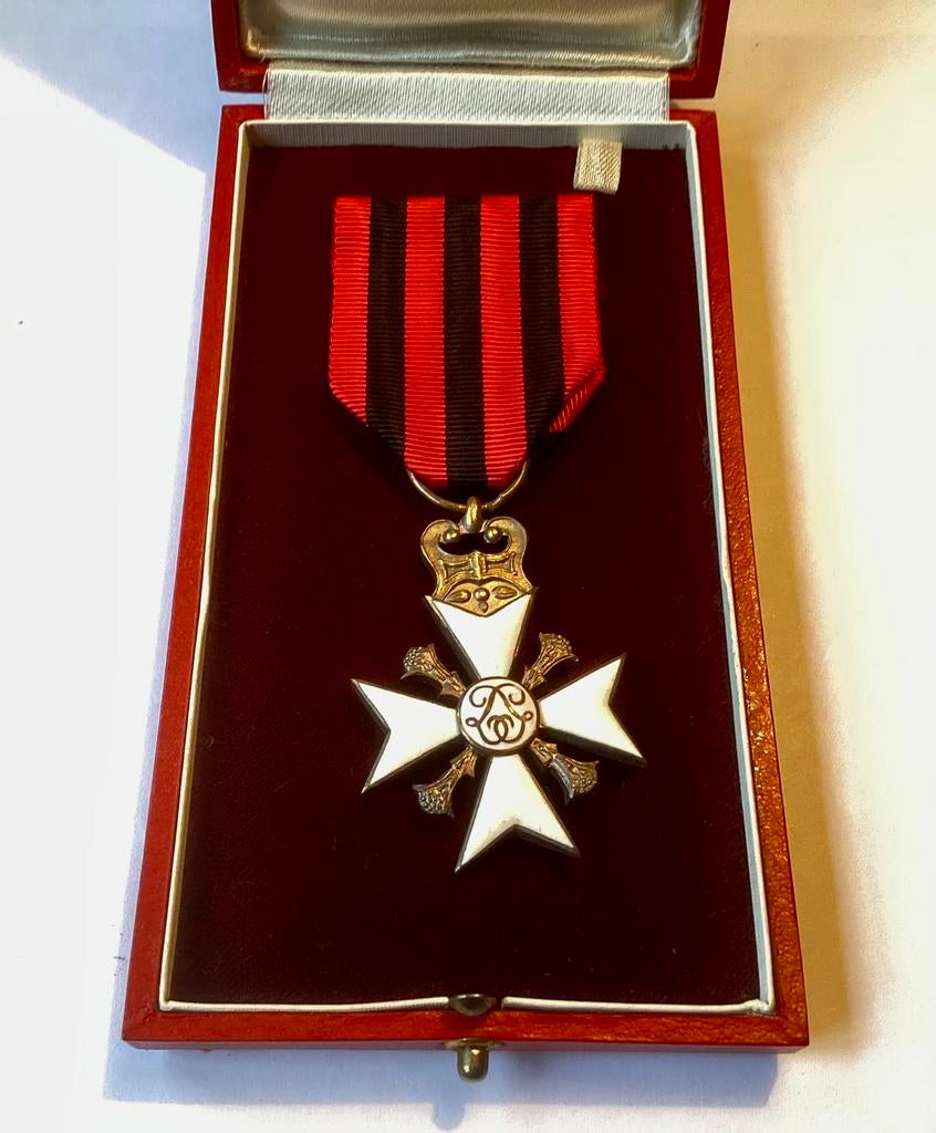 Belgische medaille: Ereteken van het Burgelijk Kruis., Ophalen of Verzenden, Overige materialen