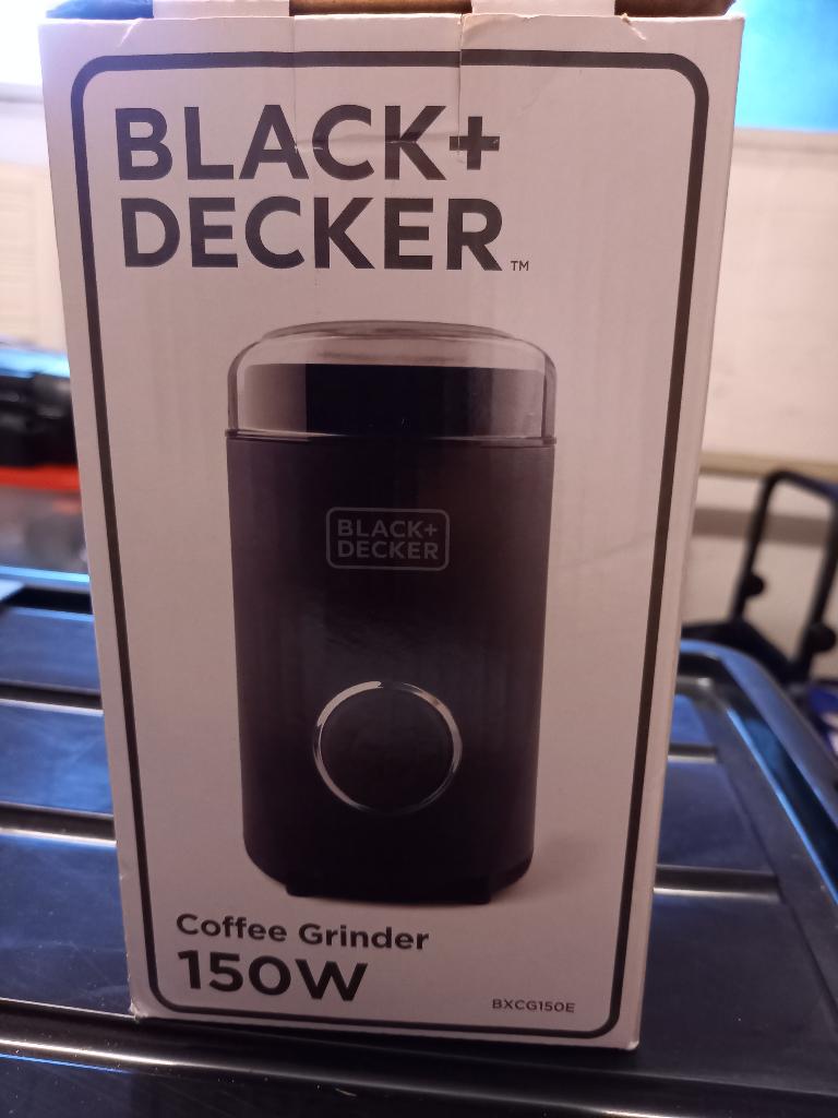 Elektrische koffiemolen Black & Decker, Witgoed en Apparatuur, Koffiezetapparaten, Koffiemachine, Ophalen of Verzenden, Zo goed als nieuw