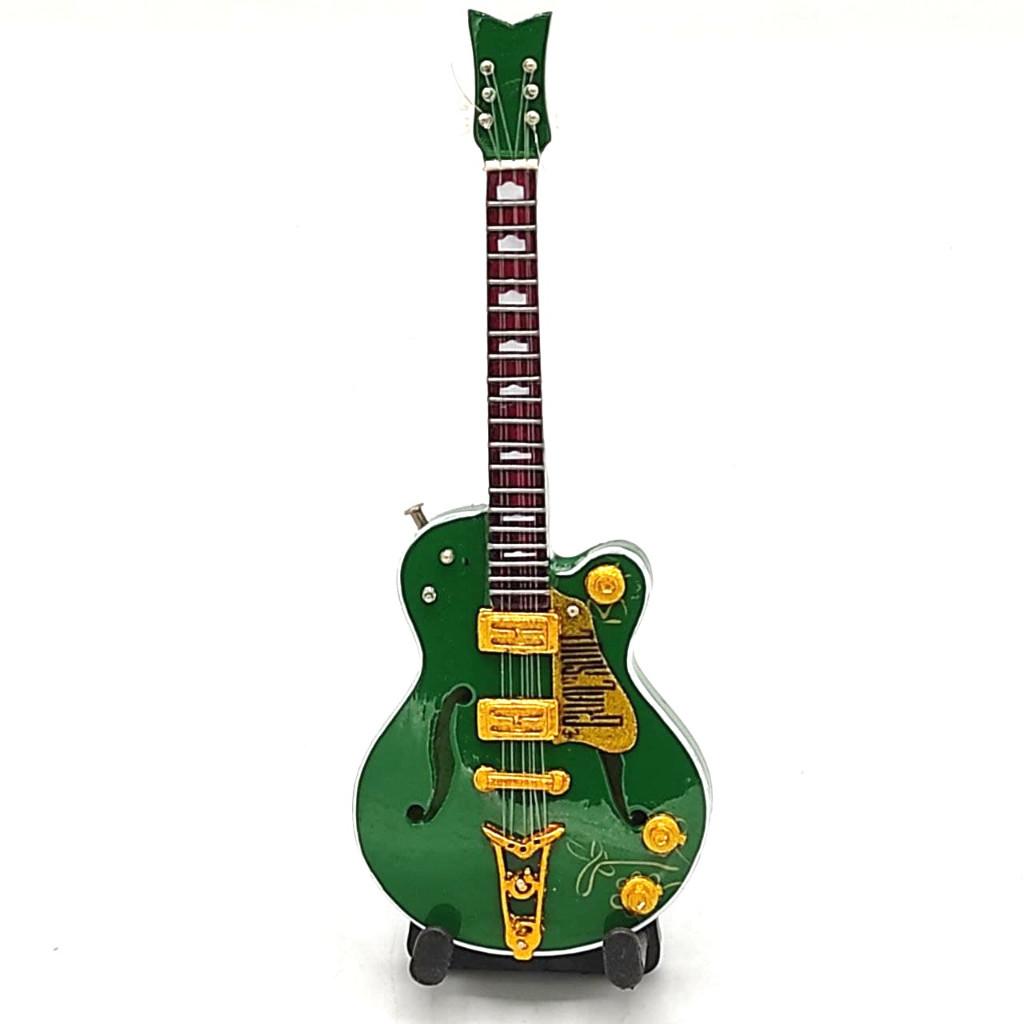 Bono Vox U2 miniatuur gitaar van hout mini guitar decoratie
