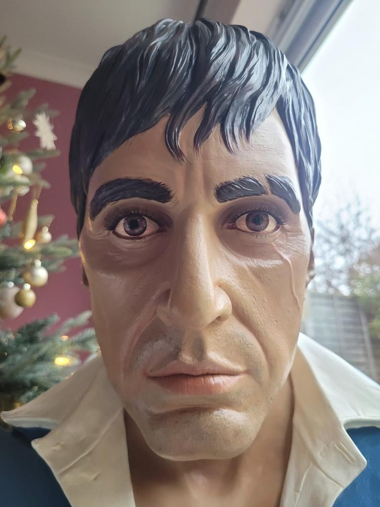 Montana Scarface Life-size Bust Sideshow Limited 150 pieces, Verzamelen, Ophalen, Zo goed als nieuw