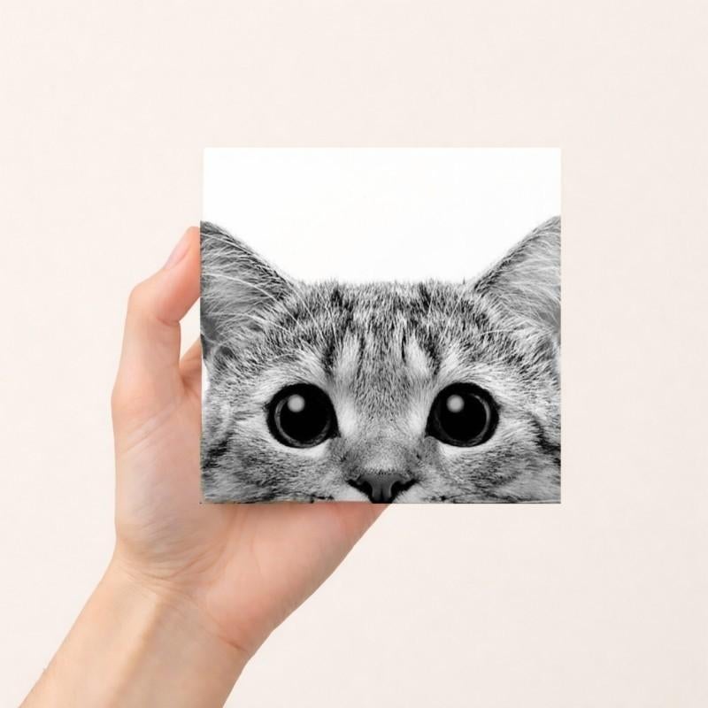 Tegeltje kitty, Huis en Inrichting, Woonaccessoires | Wanddecoraties, Ophalen of Verzenden, Nieuw