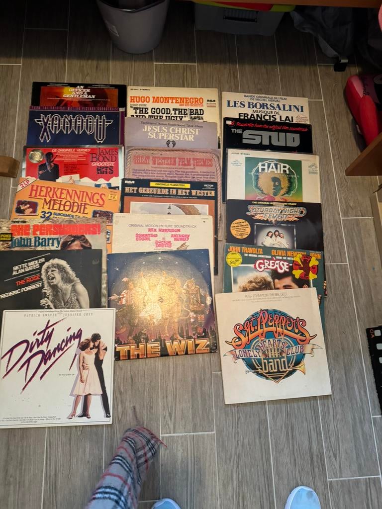 Mooie grote partij film en soundtracks, Cd's en Dvd's, Vinyl | Filmmuziek en Soundtracks, Zo goed als nieuw, Overige formaten