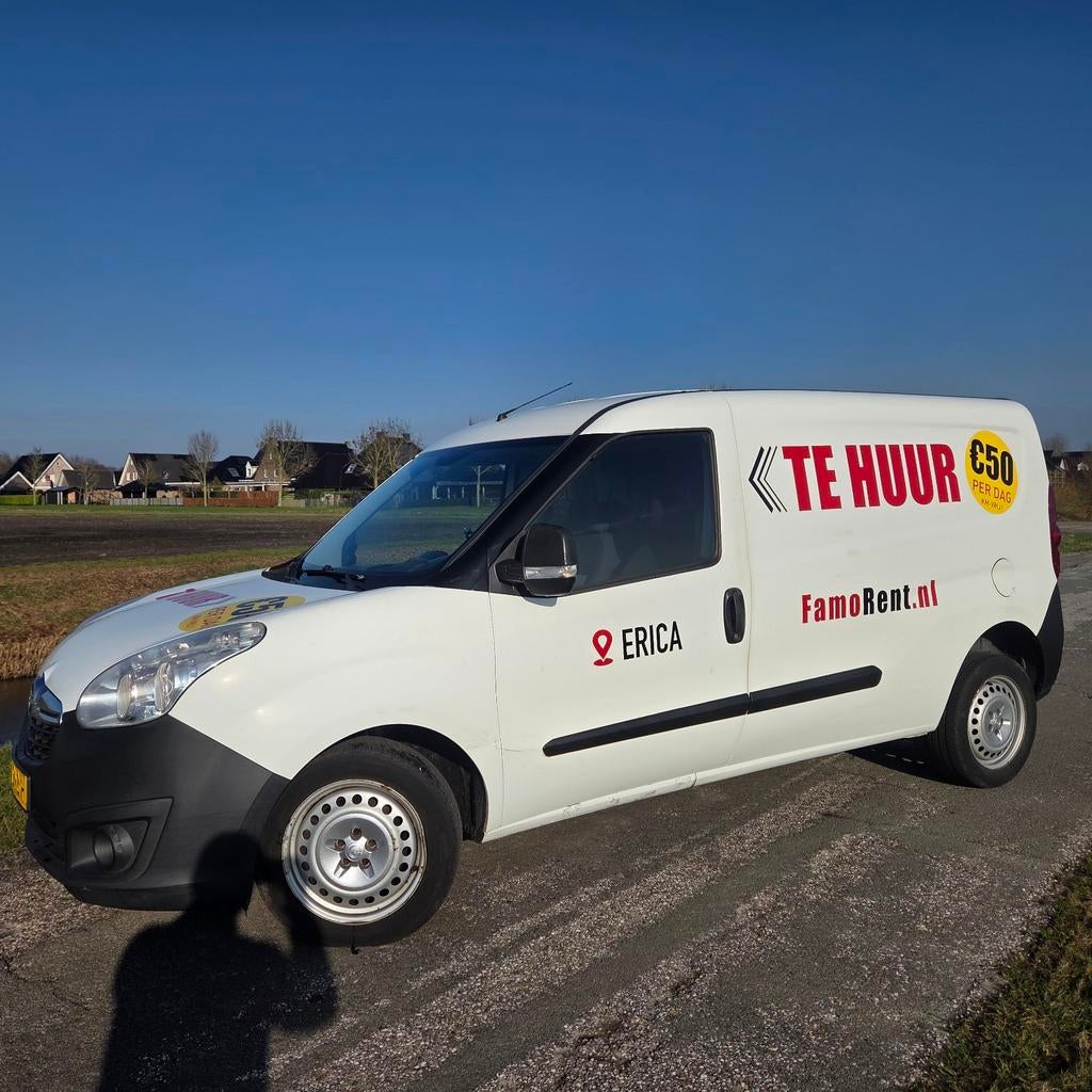 Bestelbus huren? Opel Combo L2 (Caddy Maxi formaat), Verhuiswagen of Bestelauto