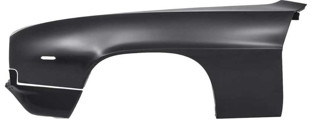 1969 Chevrolet Camaro front fenders nieuw, Chevrolet, Spatbord, Nieuw, Voor