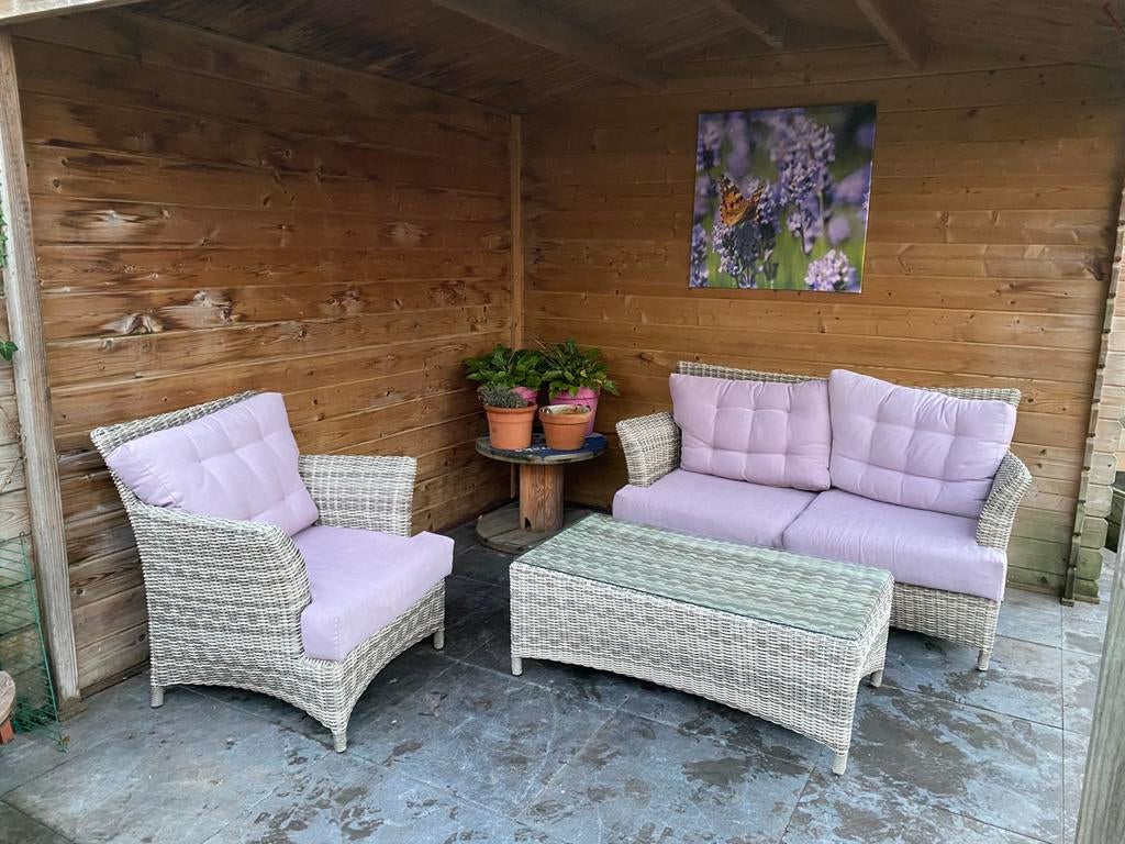 Tuinhuis overkapping schuurtje, Tuin en Terras, Ophalen, Zo goed als nieuw