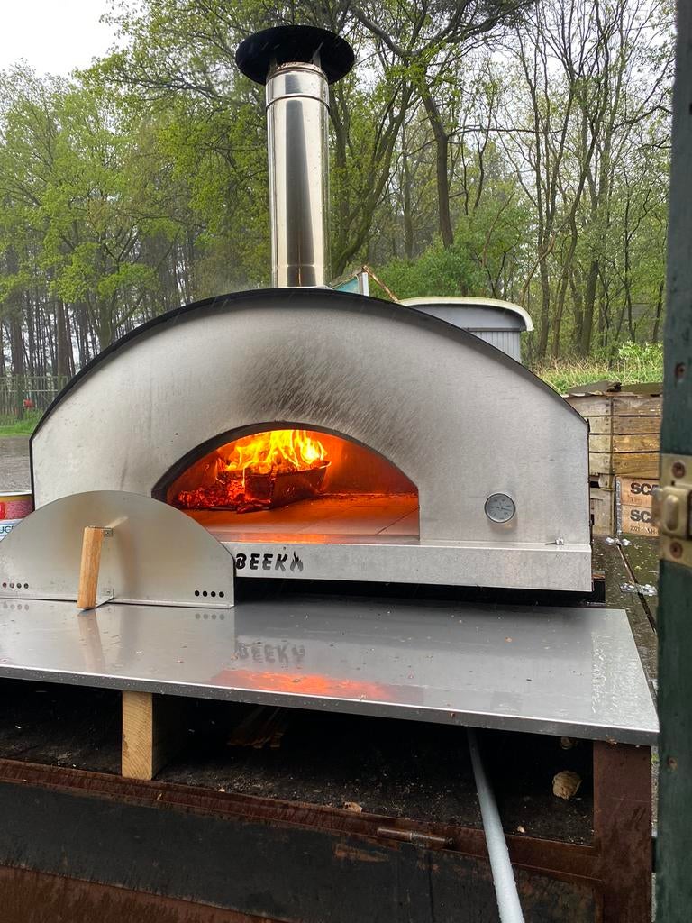 GIGANTE foodtruck pizza oven houtgestookt, evenement, Tuin en Terras, Pizzaovens, Nieuw, Ophalen