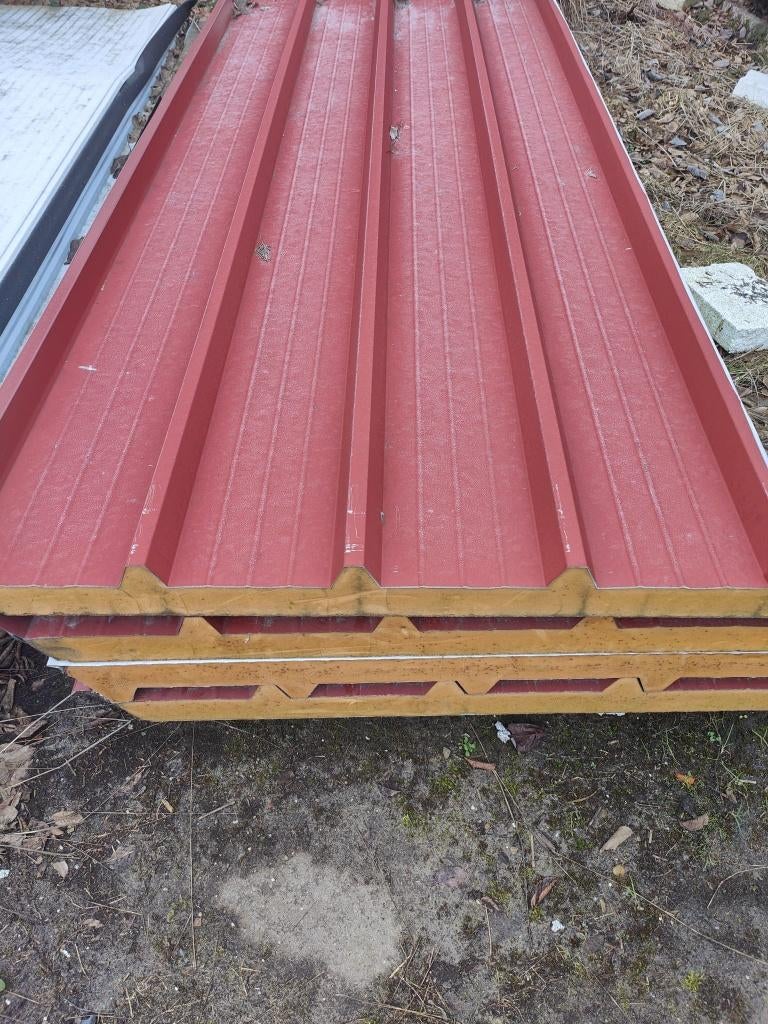 Dakpaneel 30 t/m 100mm | Sandwichpanelen, Doe-het-zelf en Verbouw, Ophalen, Nieuw, Overige materialen, 50 tot 100 mm