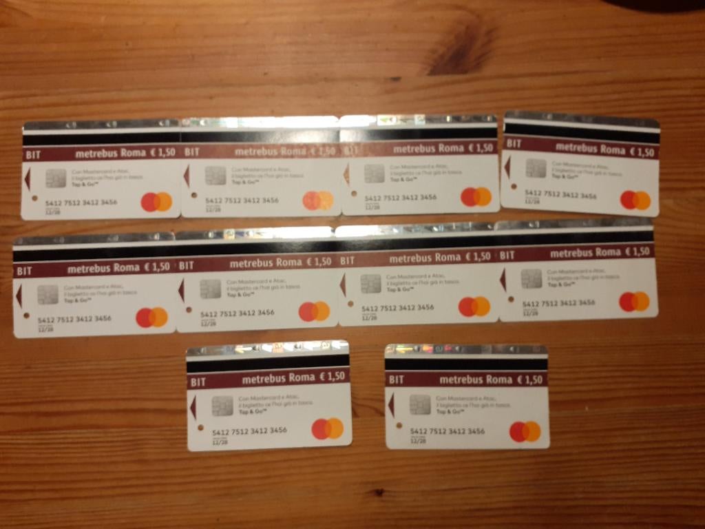 OV tickets Rome, Eén persoon, Bus, Metro of Tram, Buitenland, Algemeen kaartje