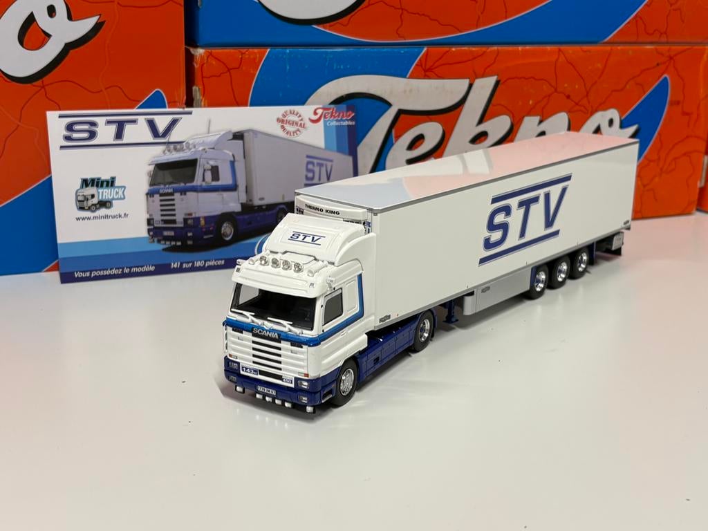 Tekno STV, Hobby en Vrije tijd, Modelauto's | 1:50, Ophalen of Verzenden, Zo goed als nieuw, Bus of Vrachtwagen, Tekno