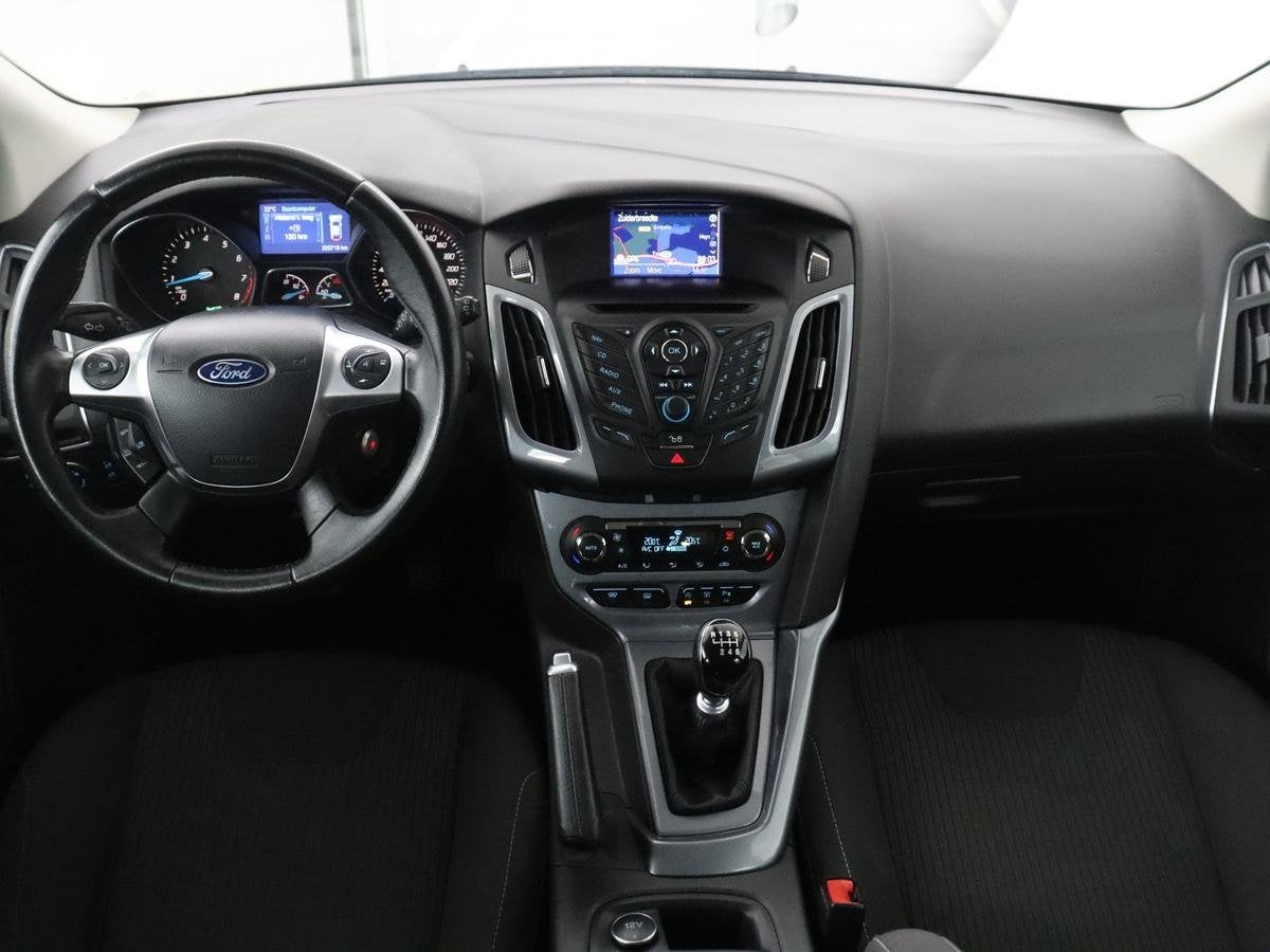 Ford Focus Wagon 1.0 EcoBoost Edition Plus | Navigatie | Par, Euro 5, Gebruikt, Blauw, Origineel Nederlands