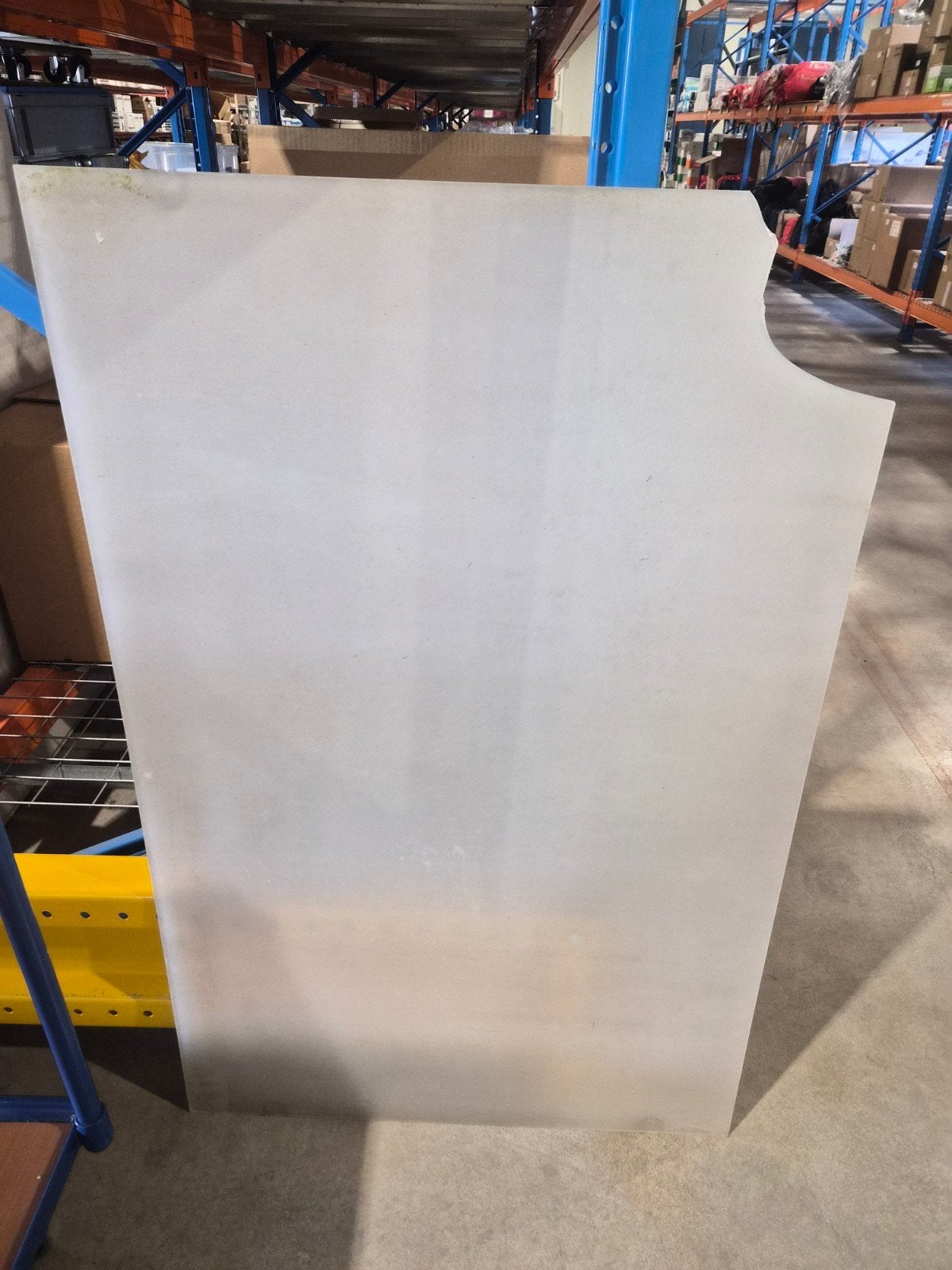 Kunststof plaat 1.24x1.31m, 5 mm dik, Ophalen