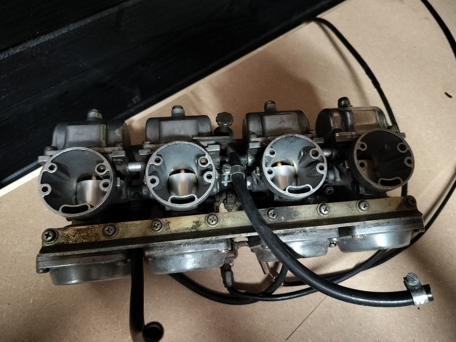 suzuki gsx1100 Carburateur set voor motorfiets (4 stuks), Ophalen of Verzenden, Gebruikt