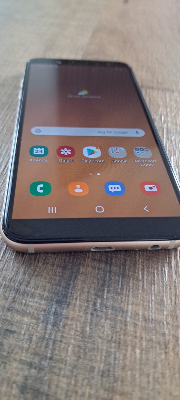 Samsung Galaxy A6   Gold, 32GB, Zwart, 32 GB, Ophalen of Verzenden, Zo goed als nieuw