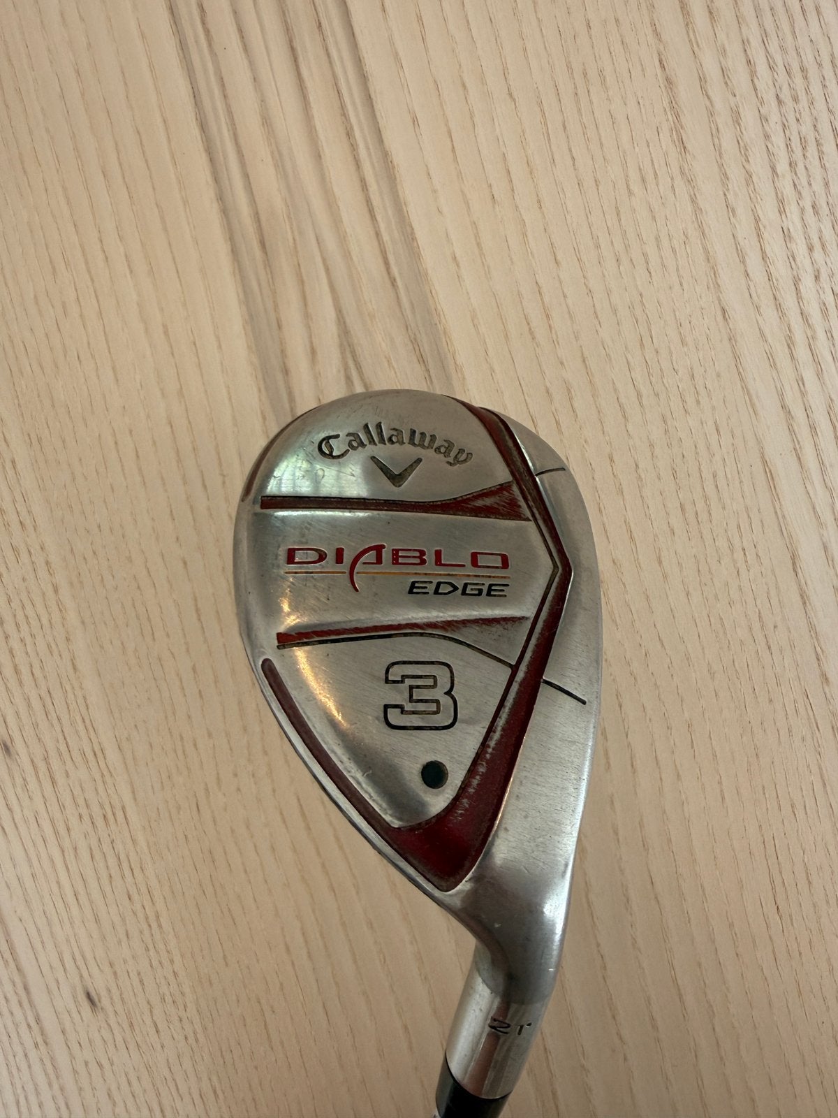 Callaway Diablo Edge Hybride 3, Sport en Fitness, Golf, Gebruikt, Callaway, Ophalen of Verzenden, Club
