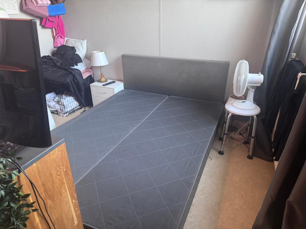 Bed 140x200cm, Ophalen, Gebruikt, Tweepersoons, 140 cm