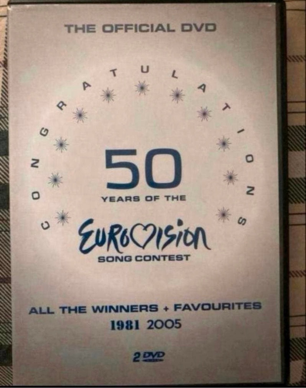 50 years of the Euro️ision song contest 2 cd’s, Alle leeftijden, Ophalen of Verzenden, Gebruikt